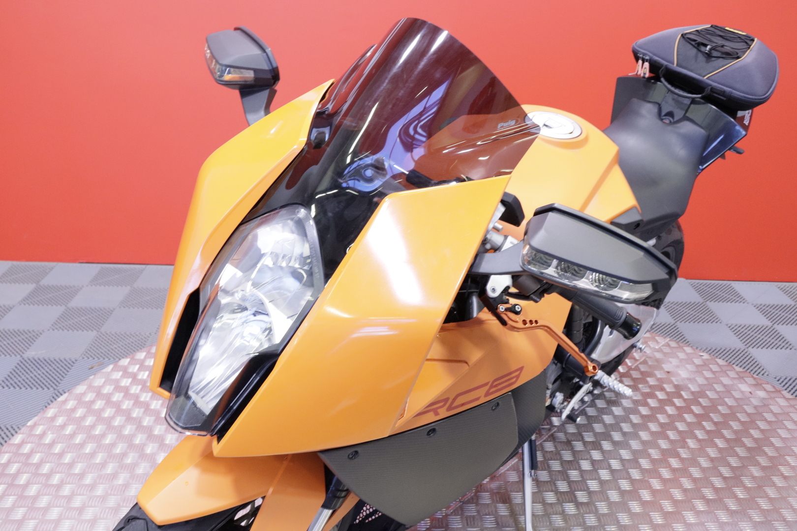 KTM - RC - 8 // Huoltokirja / Shifter / Kaatumatapit / Takalaukku // - Moottoripyörä