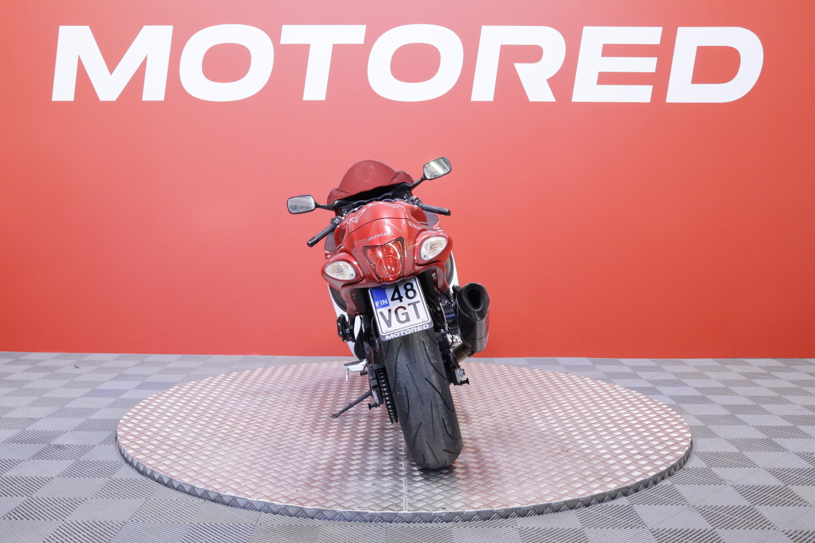 Suzuki - GSX - 1300R Hayabusa // Suomipyörä / Shifter / Akrapovic / Ajomodet // - Moottoripyörä
