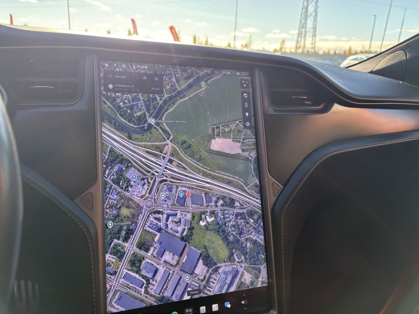 Tesla - Model S - S100D Performance Ludicrous Raven - Viistoperä