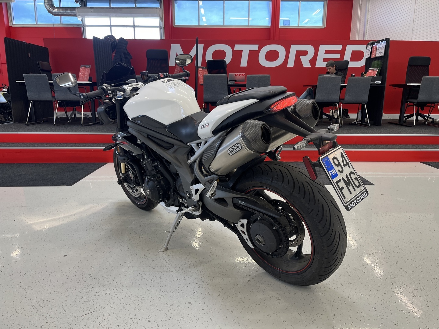 Triumph - Speed Triple - 1050 RS // Arrow / Öhlins / TFT / Vakkari / Shifter / Huoltokirja // - Moottoripyörä